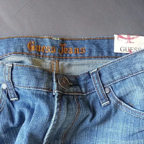 NWT Mens Guess Jeans Medium Wash Size 33 X 33 - Picture 5 of 7